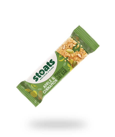 Apple and Cinnamon Porridge Bar 