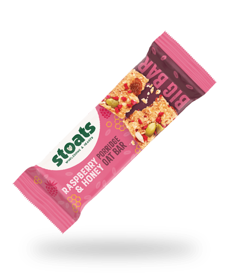Raspberry & Honey Porridge Bar 85g